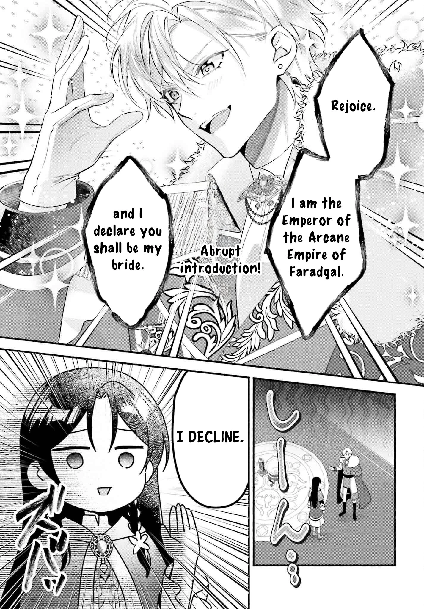 The Neglected Saint, Once a Legendary Witch, Is Now Beloved by the Emperor. Chapter 1 Page 2